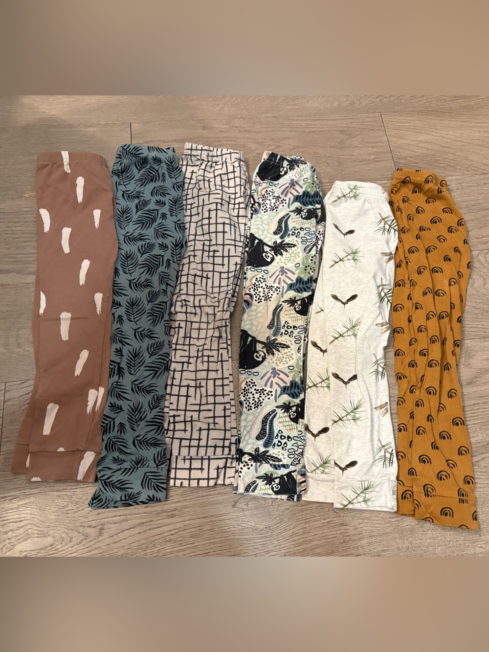 Little & lively Kids Patterned Leggings -6t